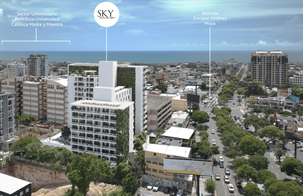 Ubicación renderizada de Sky View Santo Domingo en La Julia