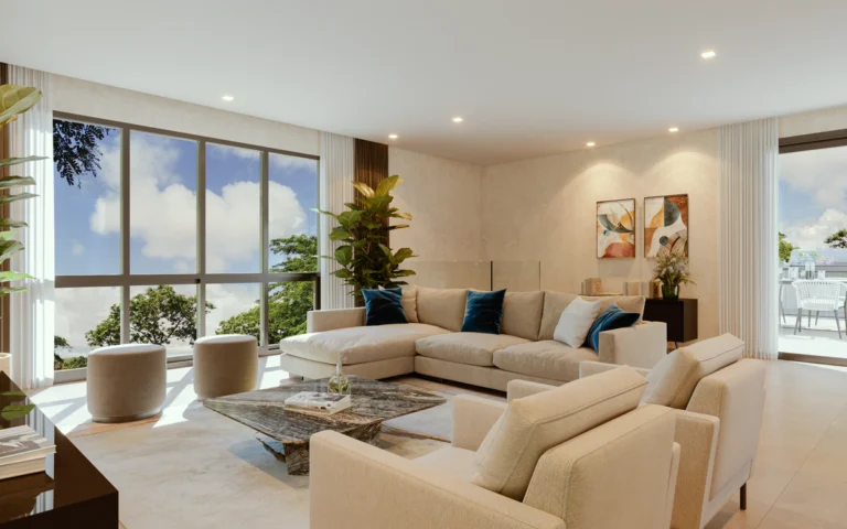 Living penthouse Tipo A Green Park