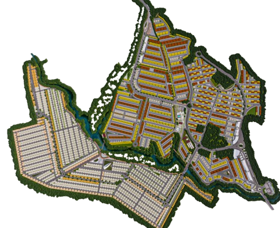 Masterplan Ciudad del Arroyo: Senderos del Arroyo y Terrazas del Arroyo sin fondo